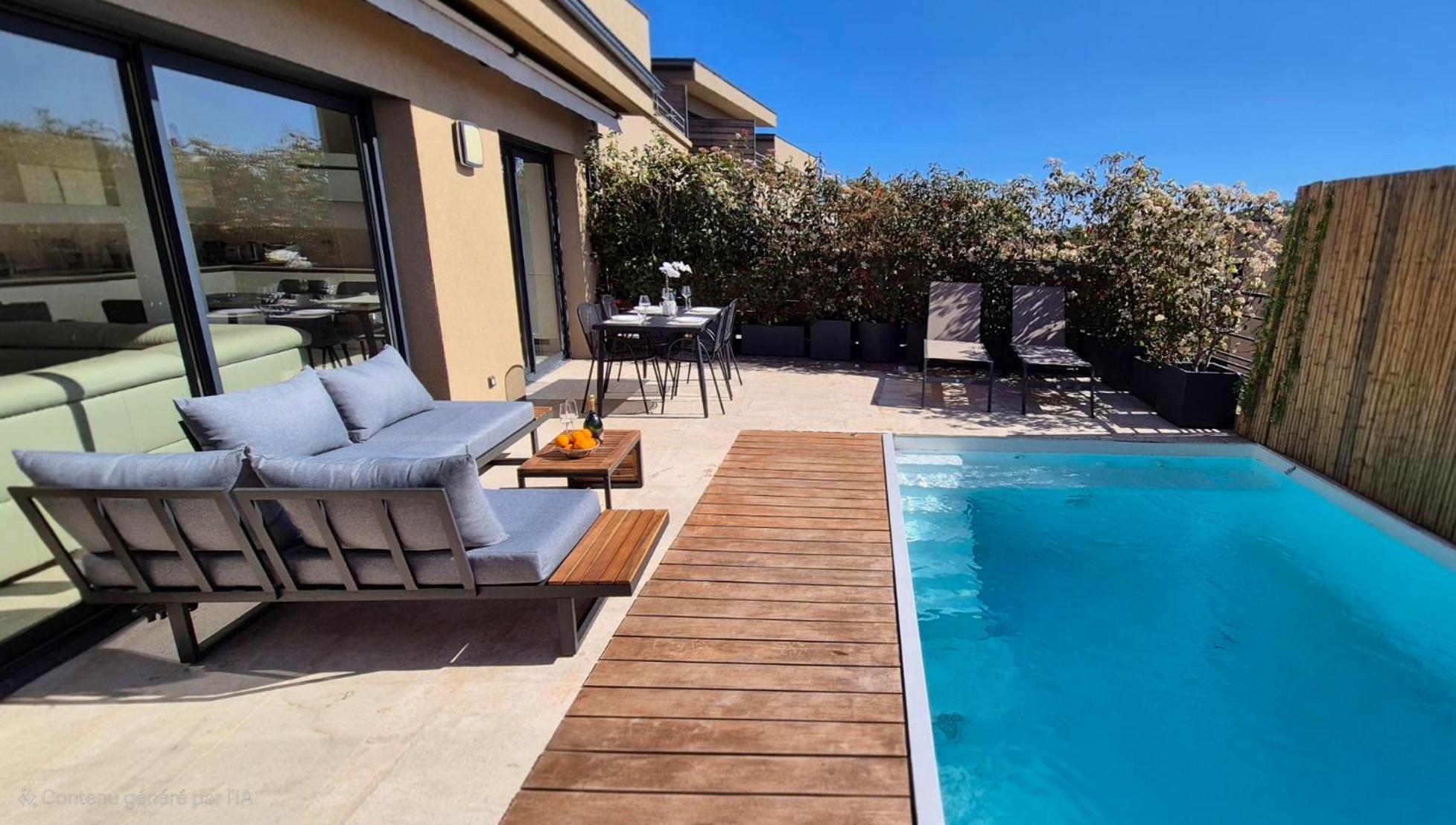 Villa Moderne De Standing Avec Piscine Privee A 400M De La Plage - 4 Chambres Conca Dış mekan fotoğraf